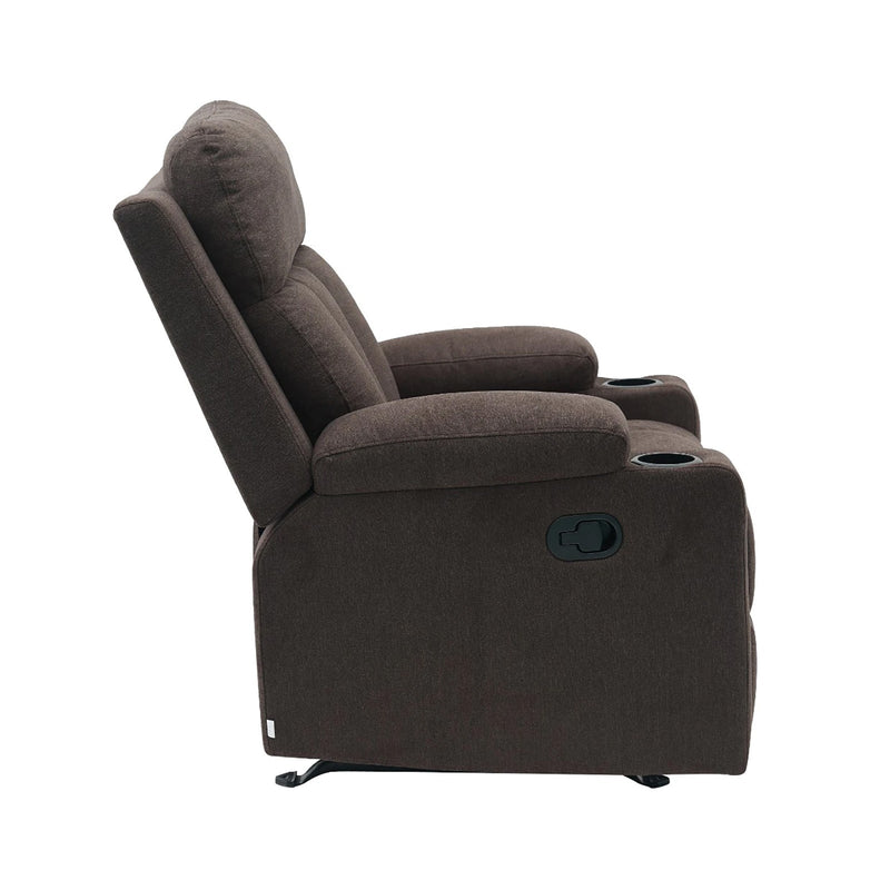 Hold Rock Rocking Recliner Chair with Cup Holder - Al Rugaib Furniture