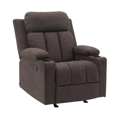 Hold Rock Rocking Recliner Chair with Cup Holder - Al Rugaib Furniture