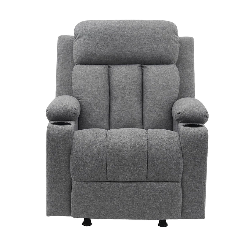 Hold Rock Rocking Recliner Chair with Cup Holder - Al Rugaib Furniture