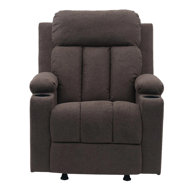 Hold Rock Rocking Recliner Chair with Cup Holder - Al Rugaib Furniture