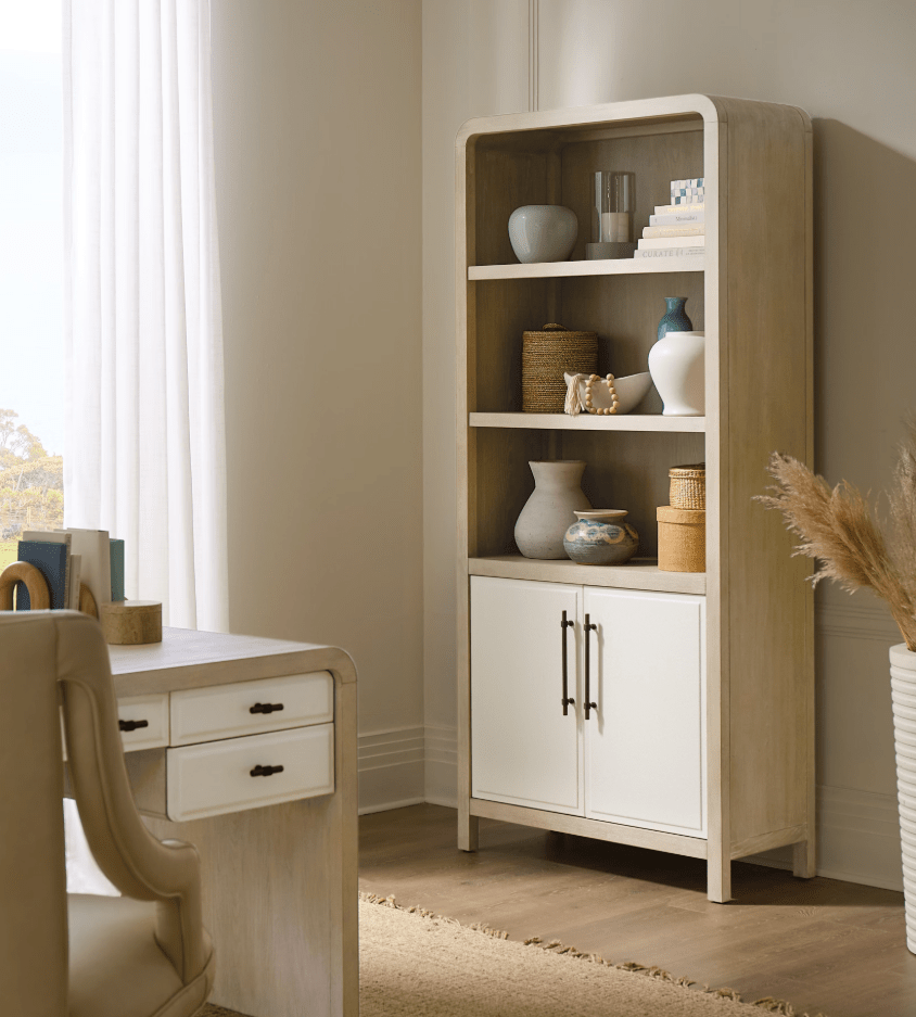 Home Office Brixton Bookcase Bookcases| Hooker