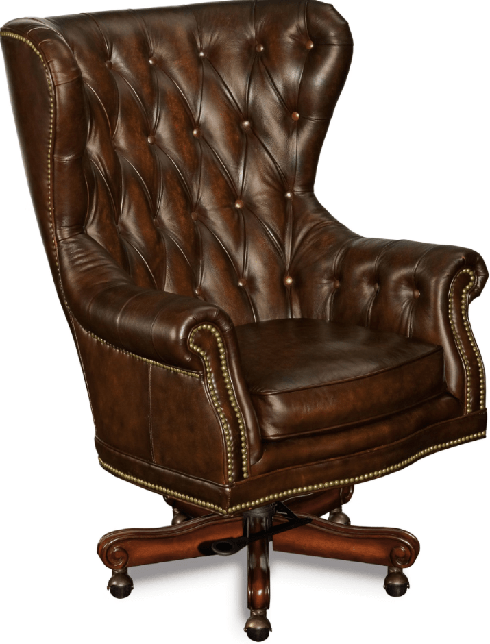 Home Office Erin Executive Swivel Tilt Chair Office Chairs| Hooker