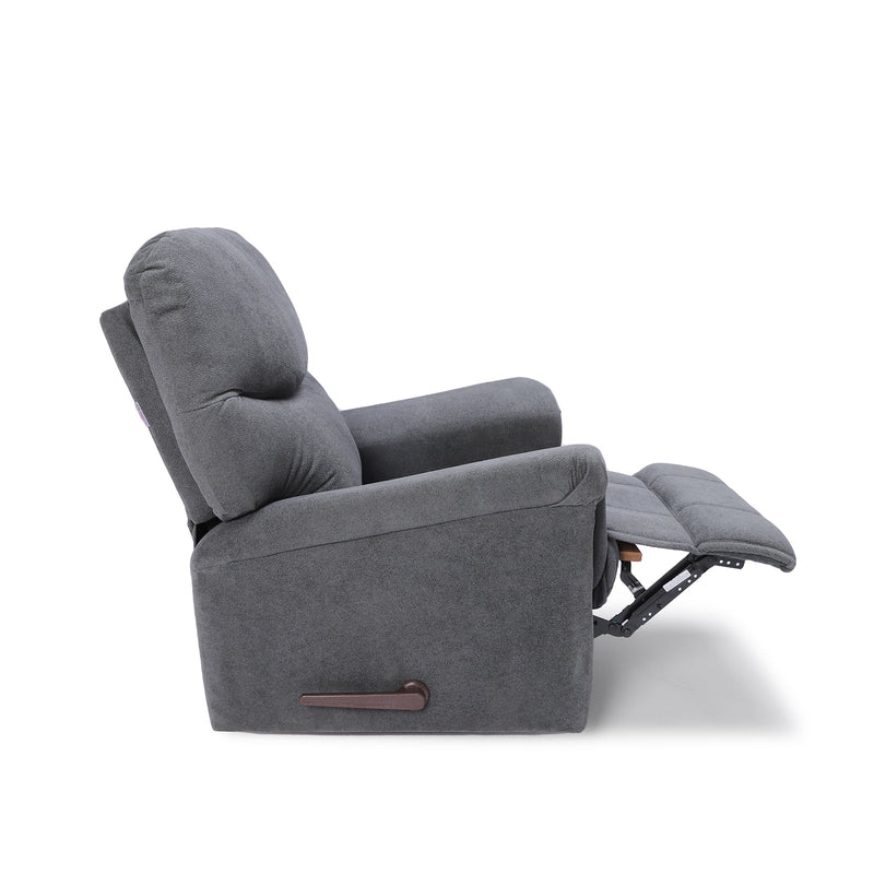 HOMEROS Recliner Chair | Classic | Velvet | 5 - Year Warranty - Al Rugaib Furniture