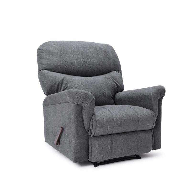 HOMEROS Recliner Chair | Classic | Velvet | 5 - Year Warranty - Al Rugaib Furniture