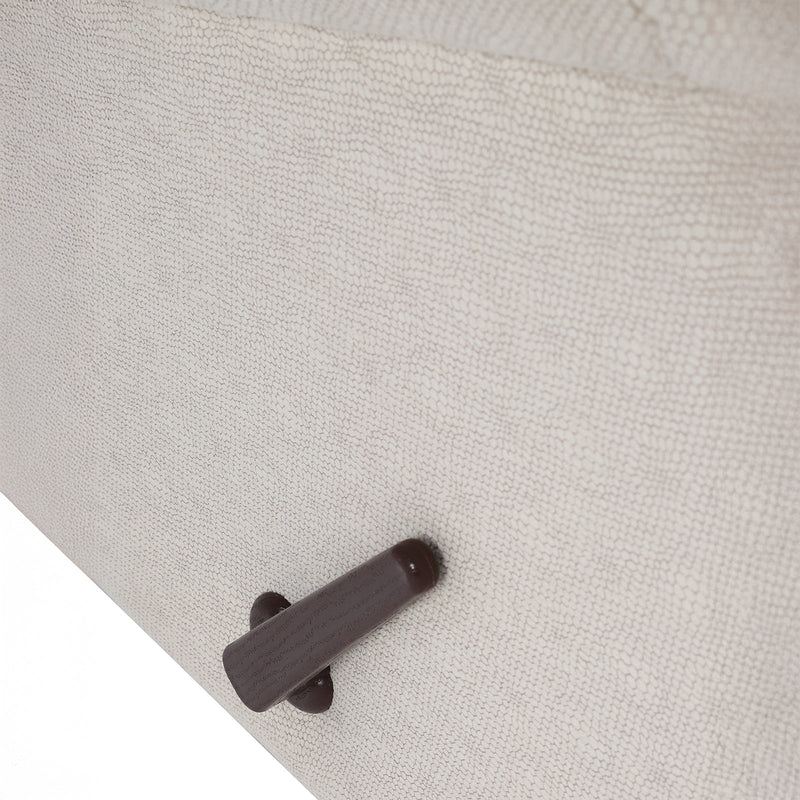 HOMEROS Recliner Chair | Rocking | Velvet | 5 - Year Warranty - Al Rugaib Furniture