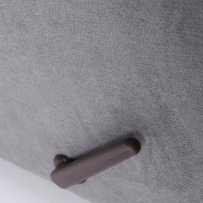 HOMEROS Recliner Chair | Rocking | Velvet | 5 - Year Warranty - Al Rugaib Furniture