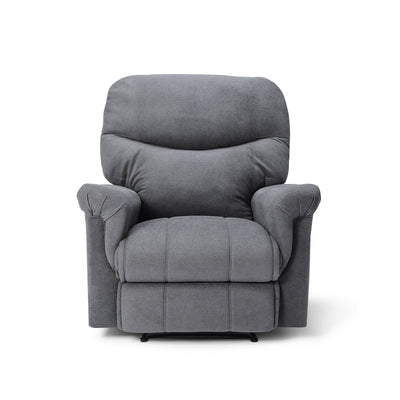HOMEROS Recliner Chair | Rocking | Velvet | 5 - Year Warranty - Al Rugaib Furniture