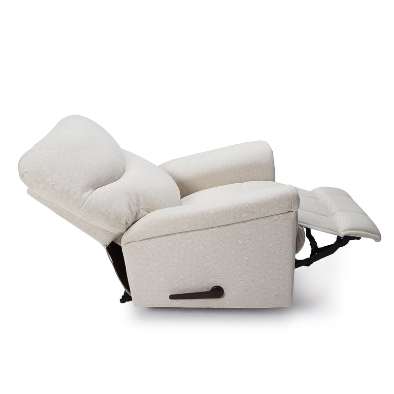 HOMEROS Recliner Chair|Rocking and Rotating|Velvet| 5 - Year Warranty - Al Rugaib Furniture