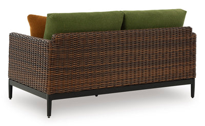 Horizon Hall Outdoor Loveseat with Cushion - Al Rugaib Furniture