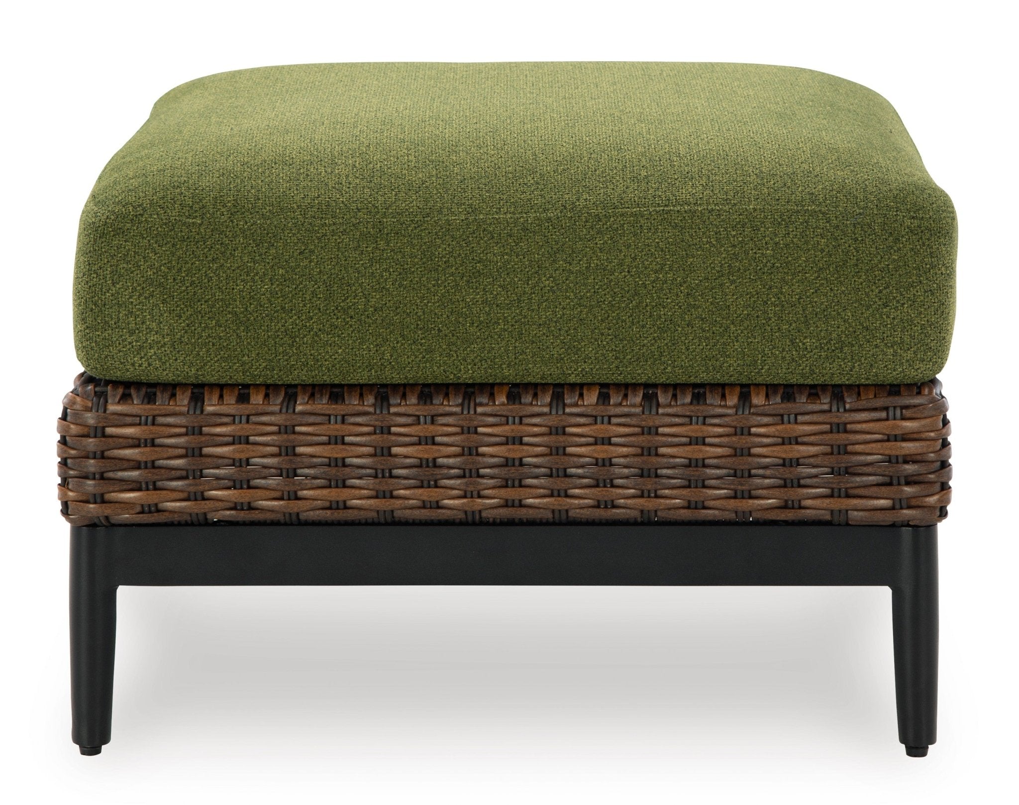 Horizon Hall Outdoor Ottoman with Cushion Outdoor Chairs| Ashley Homestore