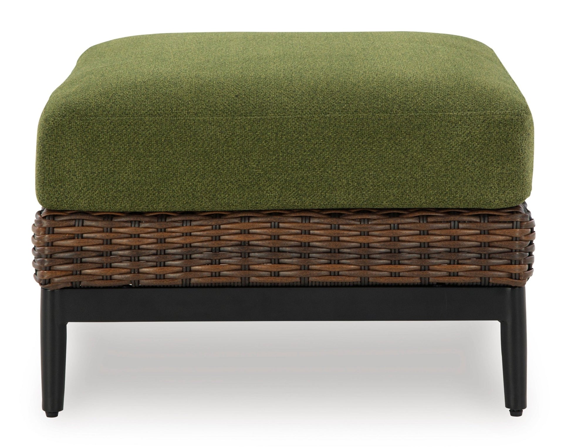Horizon Hall Outdoor Ottoman with Cushion Outdoor Chairs| Ashley Homestore