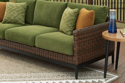 Horizon Hall Outdoor Sofa with Cushion - Al Rugaib Furniture