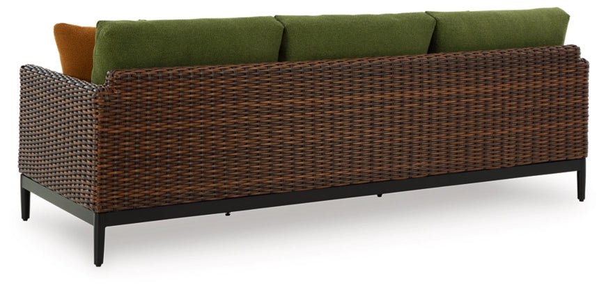 Horizon Hall Outdoor Sofa with Cushion Outdoor Loveseats & Sofas| Ashley Homestore
