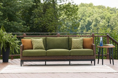 Horizon Hall Outdoor Sofa with Cushion - Al Rugaib Furniture