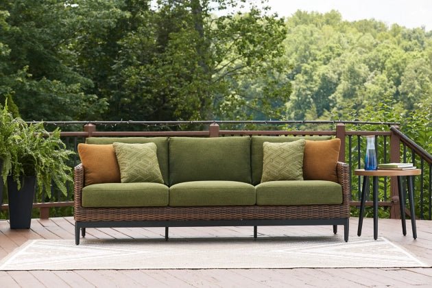Horizon Hall Outdoor Sofa with Cushion - Al Rugaib Furniture