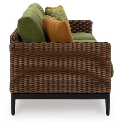 Horizon Hall Outdoor Sofa with Cushion Outdoor Loveseats & Sofas| Ashley Homestore