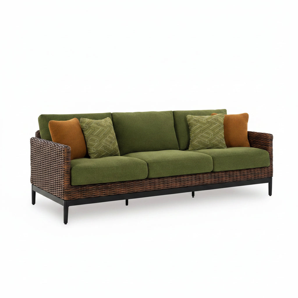 Horizon Hall Outdoor Sofa with Cushion Outdoor Loveseats & Sofas| Ashley Homestore