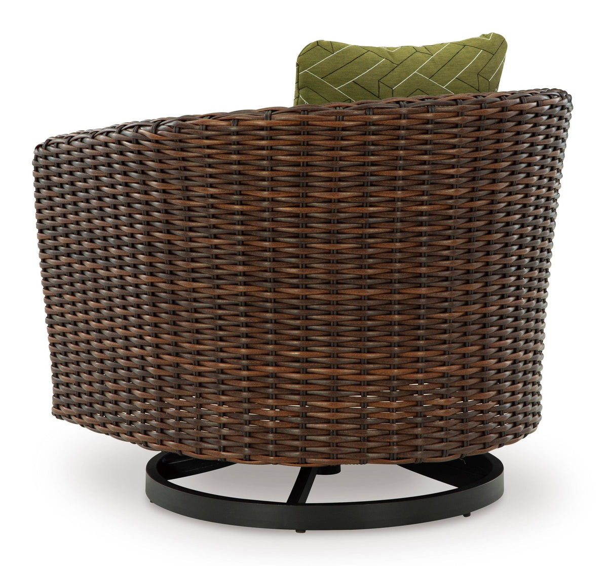 Horizon Hall Outdoor Swivel Lounge Chair with Cushion Outdoor Chairs| Ashley Homestore