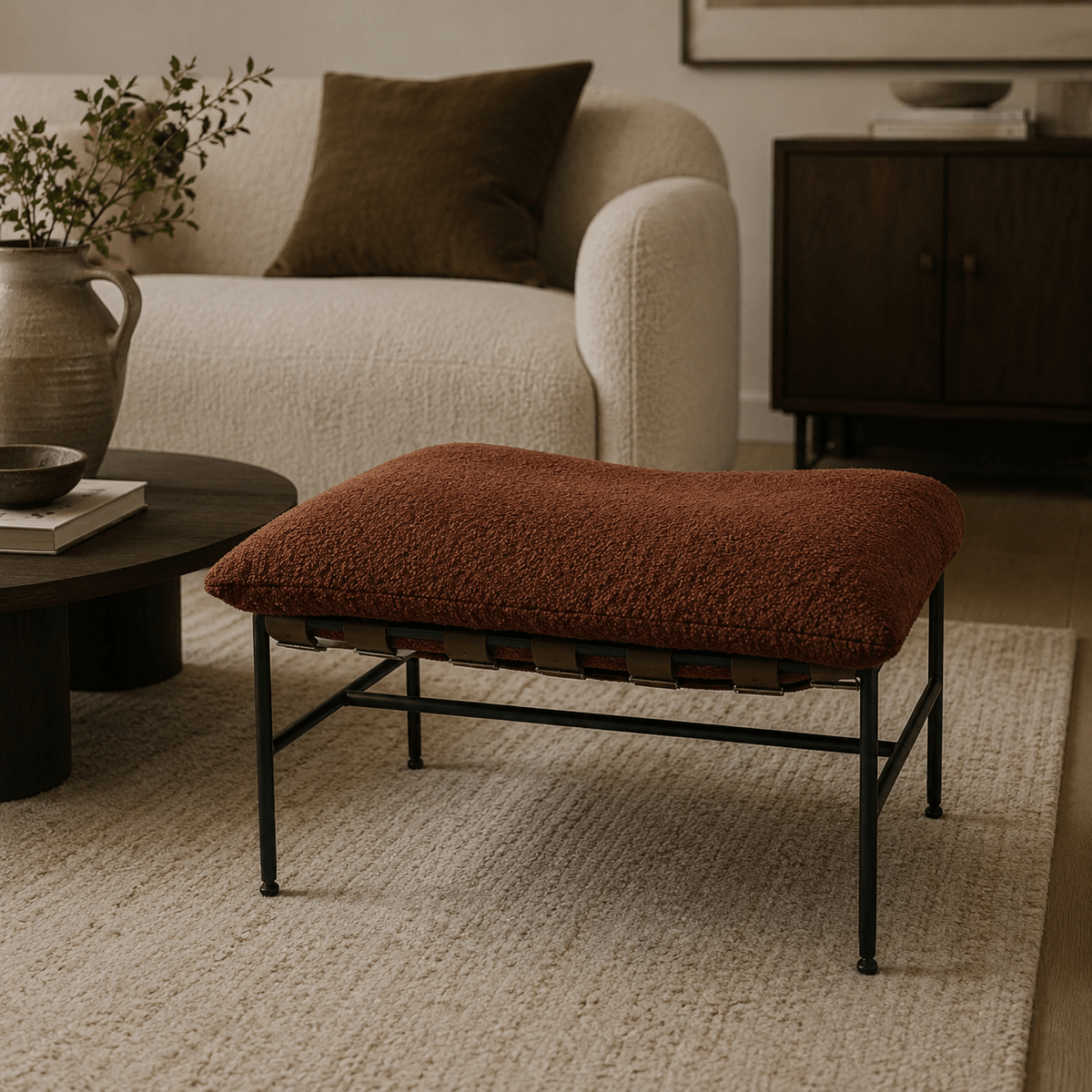 Horizon Ottoman Chairs| Roots Furniture