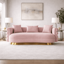 Huda Pink Sofa