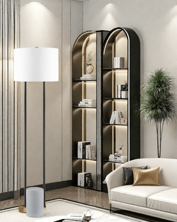 Hudson Floor Lamp Floor lamps| Roots Furniture