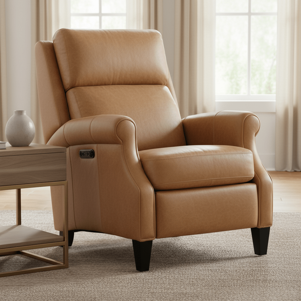 Hurley Power Recliner with Power Headrest Recliners| Hooker