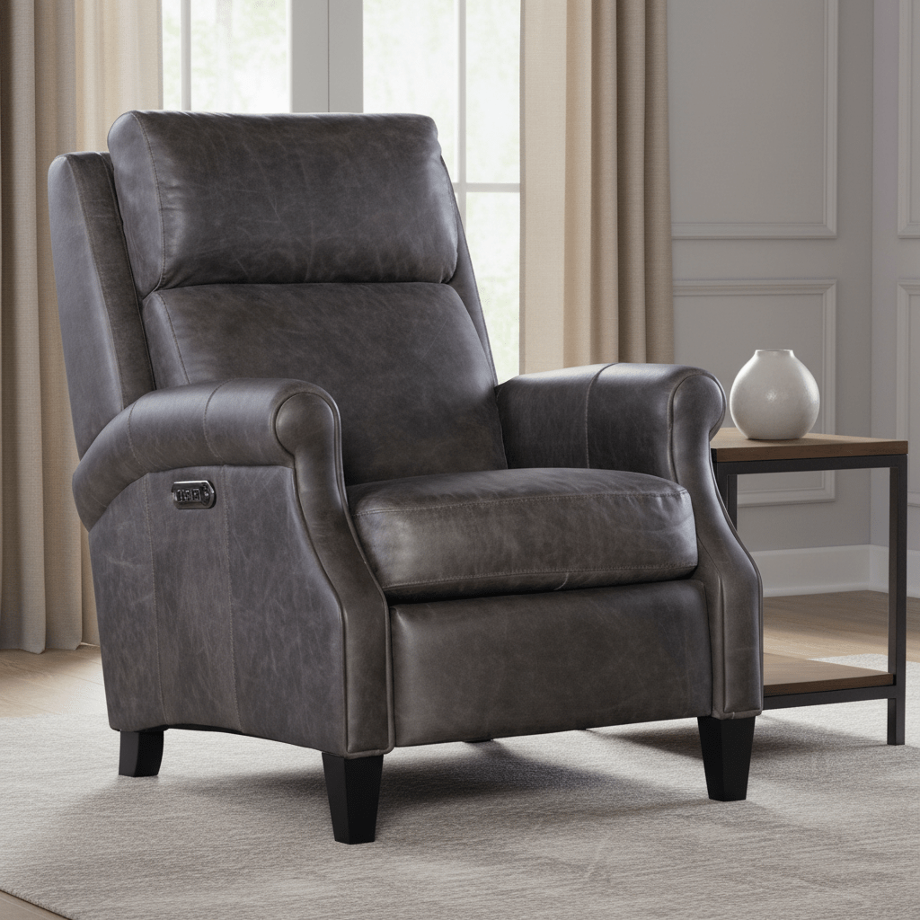 Hurley Power Recliner with Power Headrest Recliners| Hooker