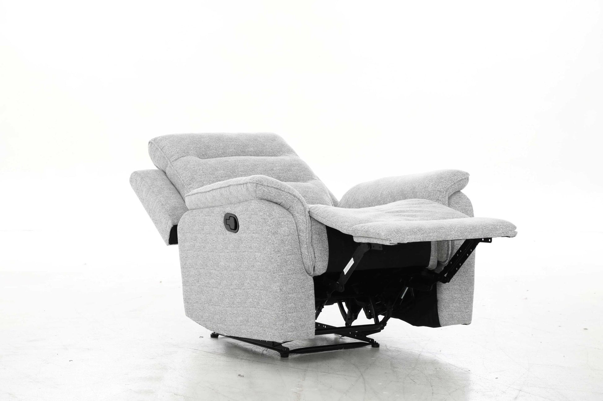 HushGlide Manual Grey Recliner Recliners| Roots Furniture