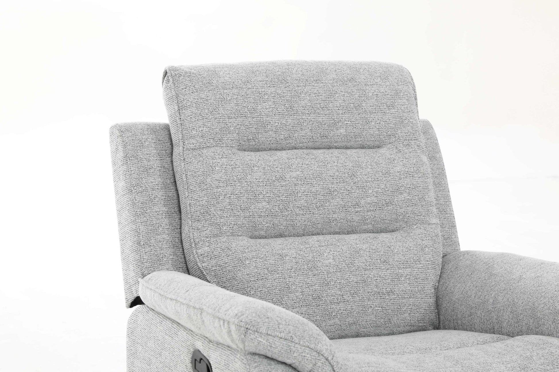 HushGlide Manual Grey Recliner Recliners| Roots Furniture