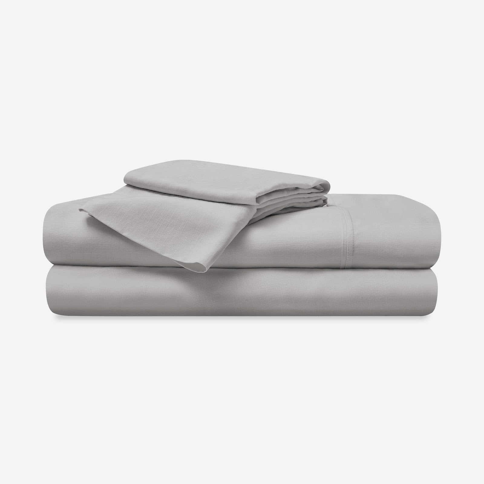 Hyper-Linen Sheet in Light Grey Bed Sheets| Bedgear