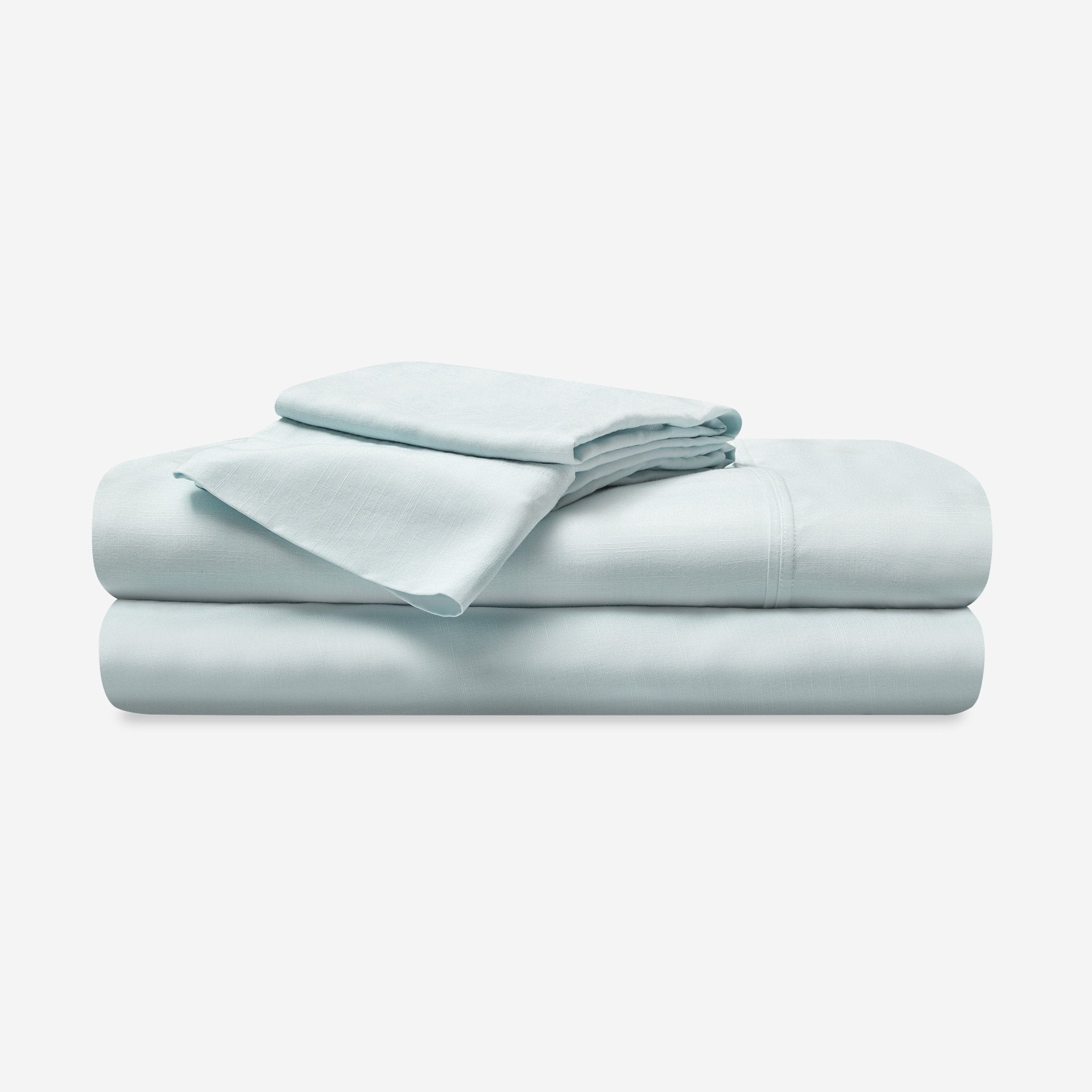 Hyper-Linen Sheet in Misty Blue Bed Sheets| Bedgear
