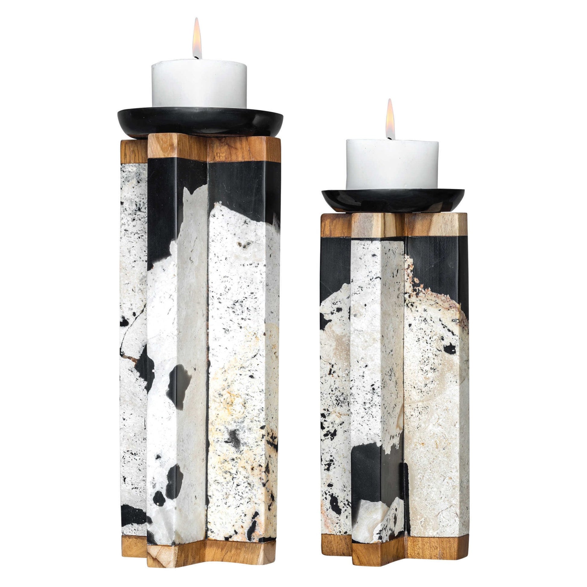 Illini Candleholders, S/2 Candle Holders| Uttermost