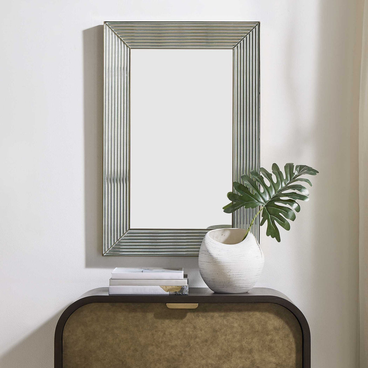 Illuminate Antique Brass Mirror Mirrors| Uttermost