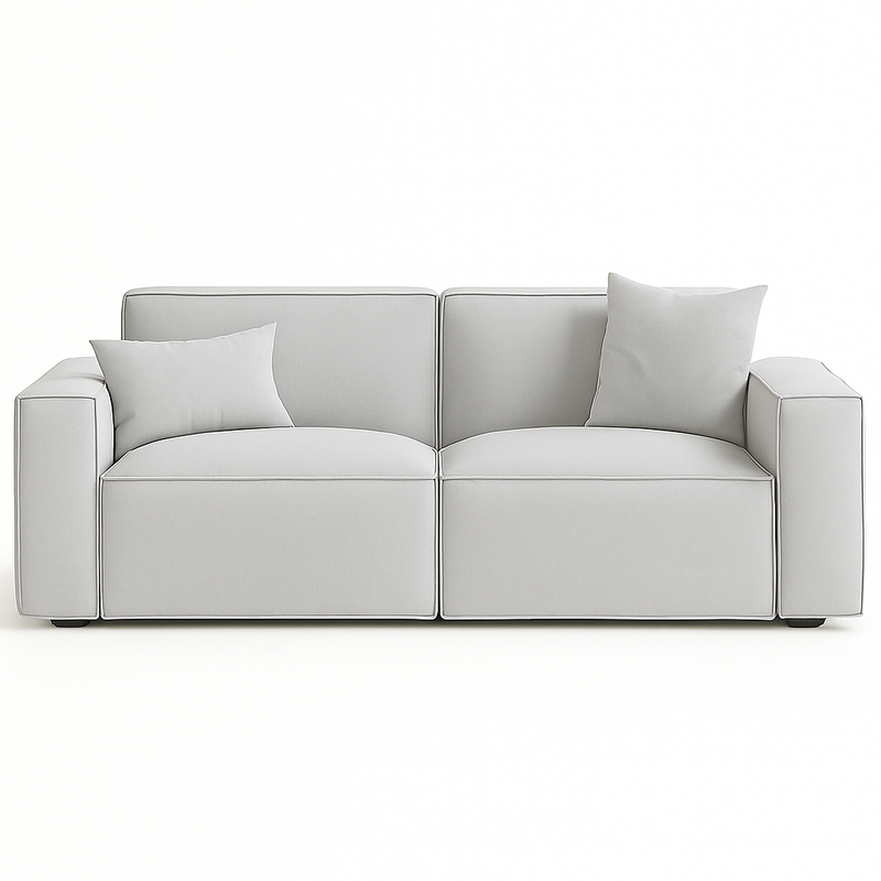 Mals Elegant Modern Sofa-Grey