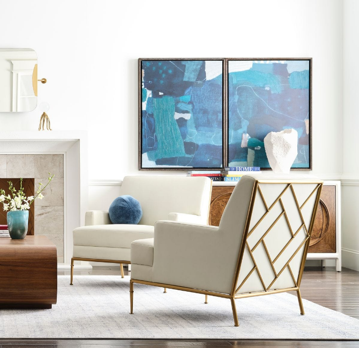 Fretwork Accent Chair