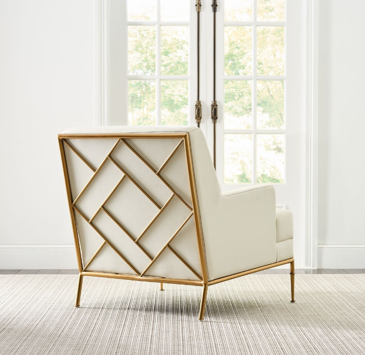Fretwork Accent Chair