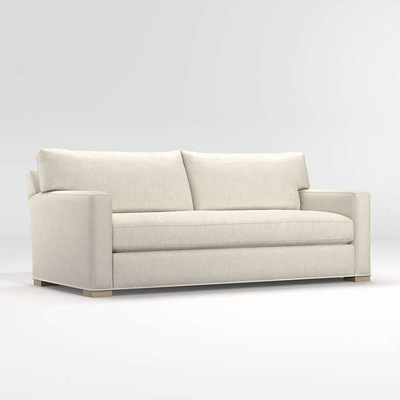 Modern and comfortable double sofa-Off White