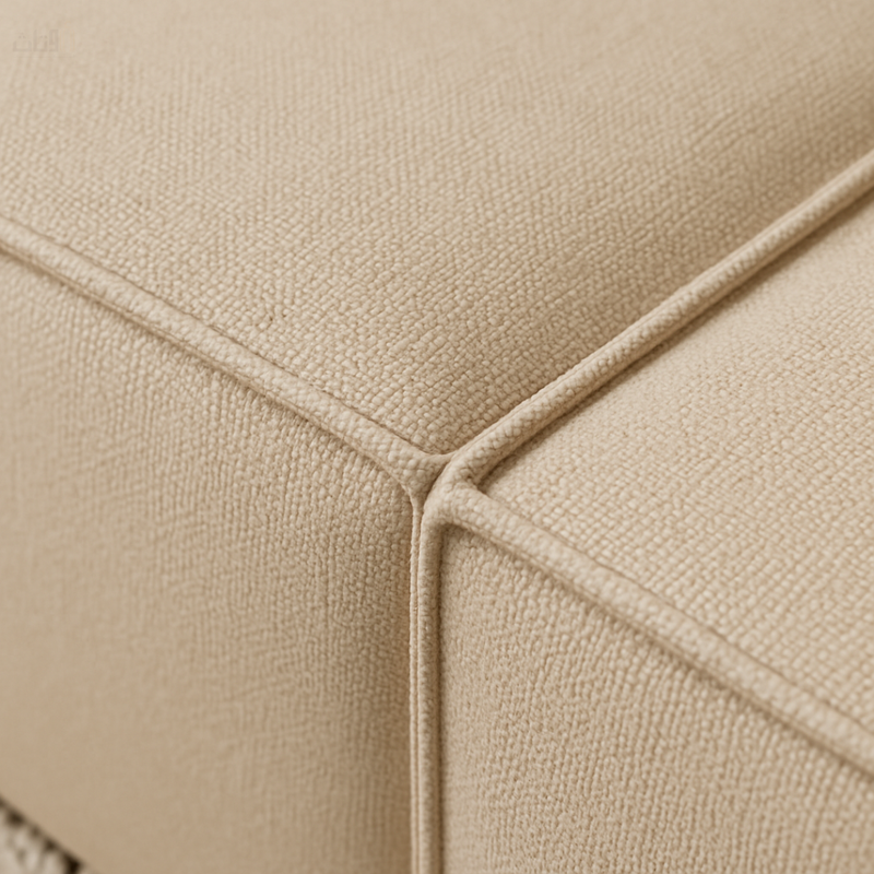 كنبة زاوية على شكل حرف L