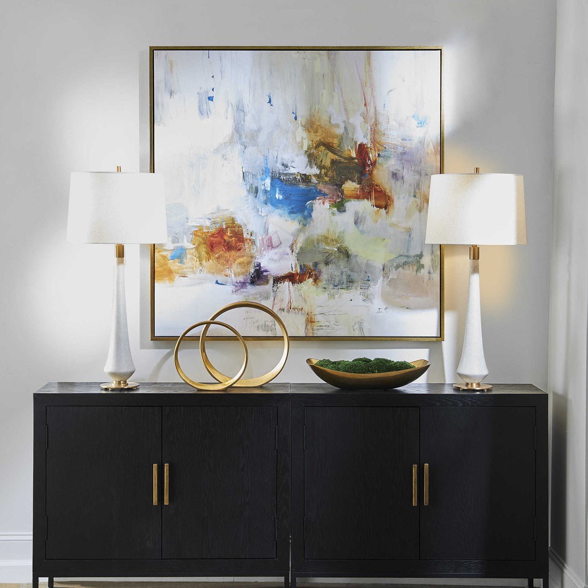 In The Beginning Framed Canvas Wall Art| Uttermost