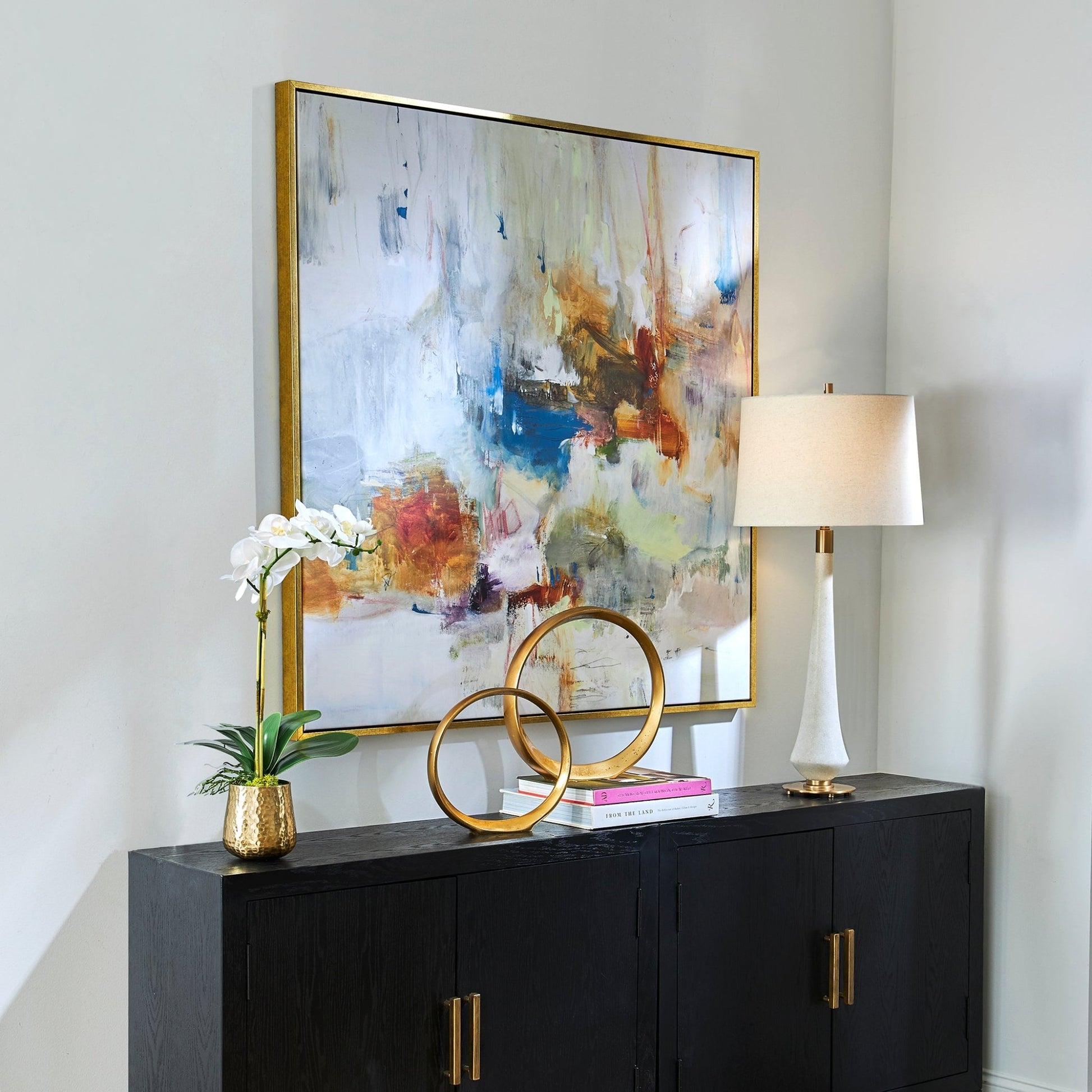 In The Beginning Framed Canvas Wall Art| Uttermost