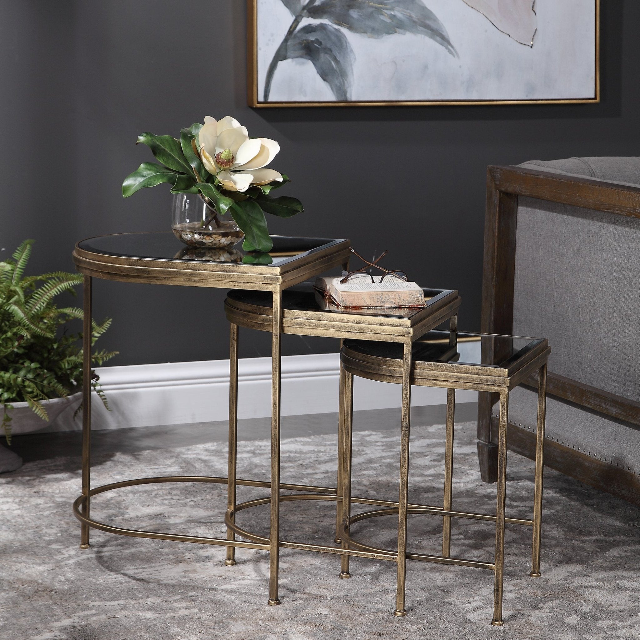India Nesting Tables, S/3 Nesting Tables| Uttermost