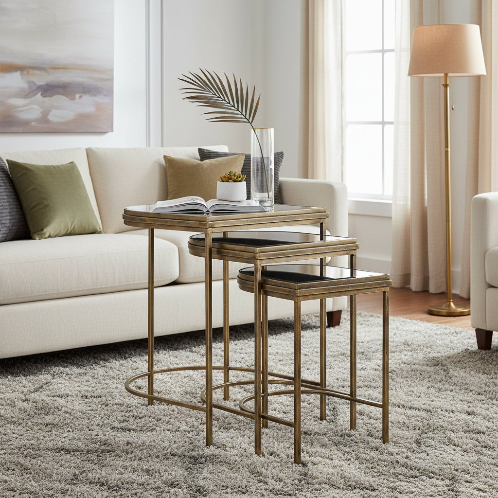India Nesting Tables, S/3 Nesting Tables| Uttermost
