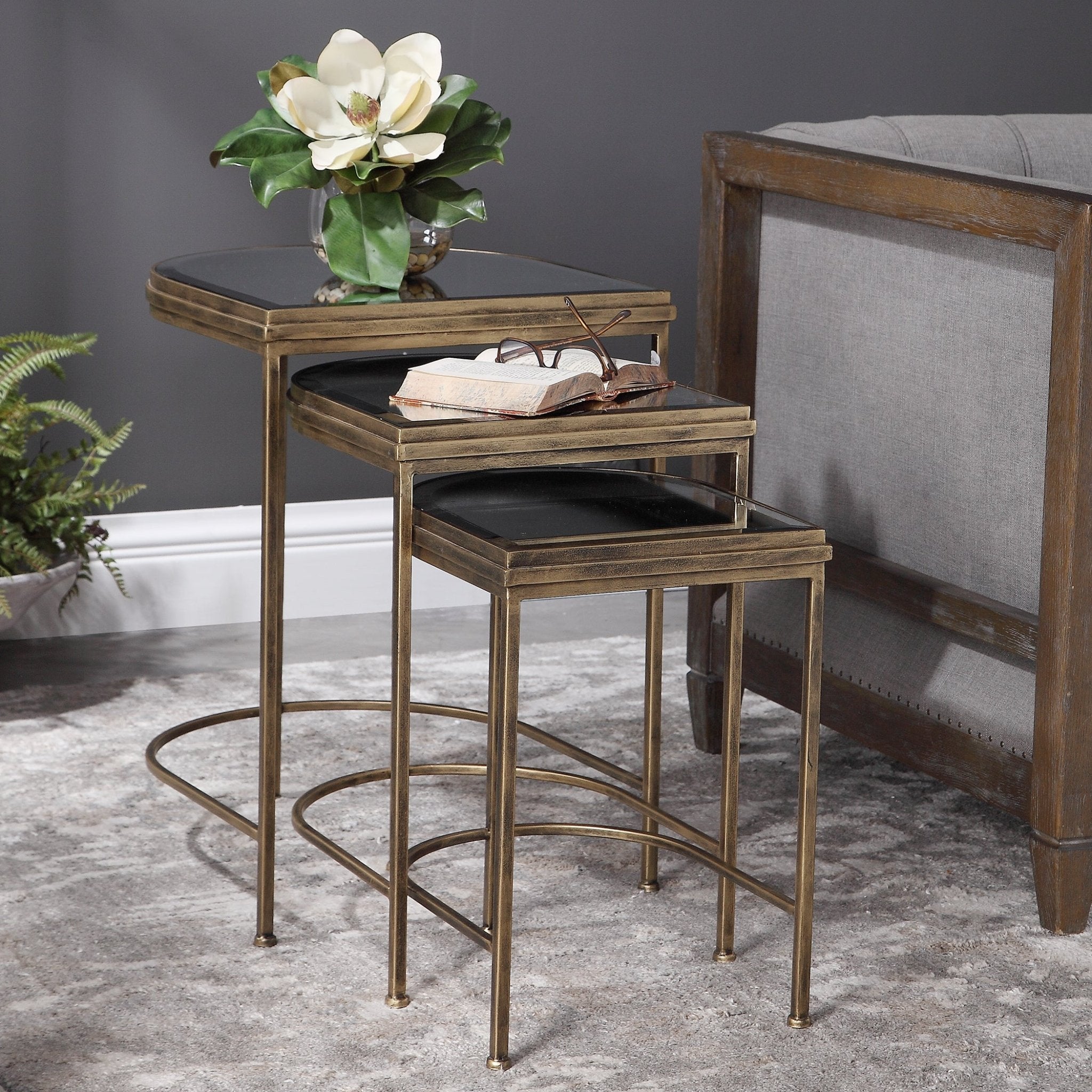 India Nesting Tables, S/3 Nesting Tables| Uttermost
