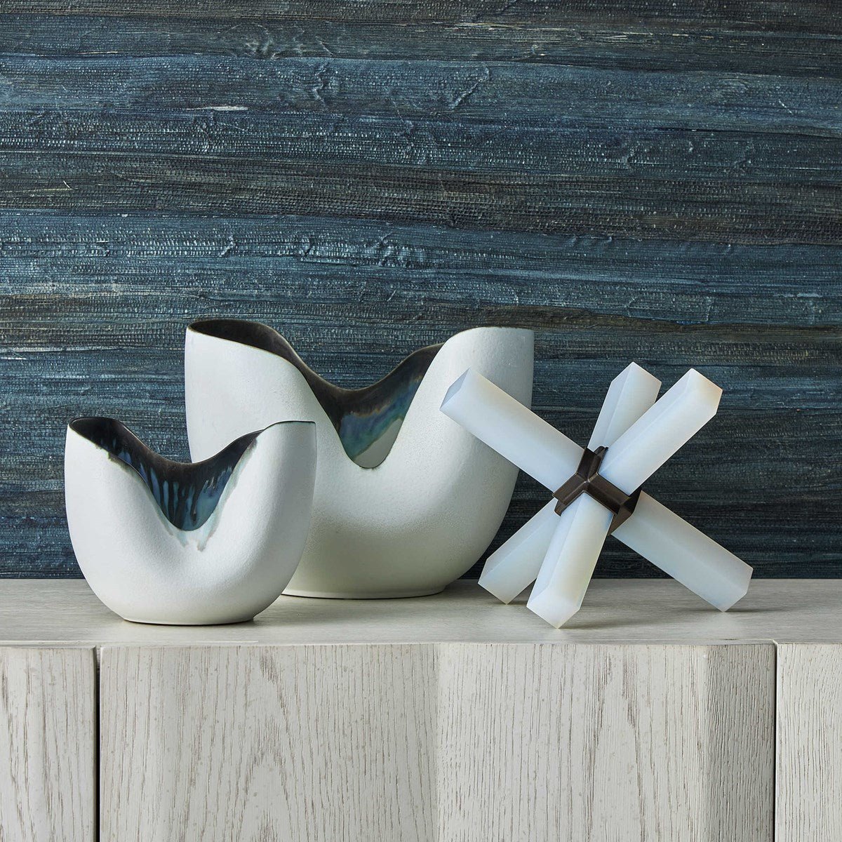 Indigo Vase - Small Vases and Jars| Uttermost