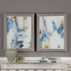 Intermittent Framed Prints, S/2 Wall Art| Uttermost