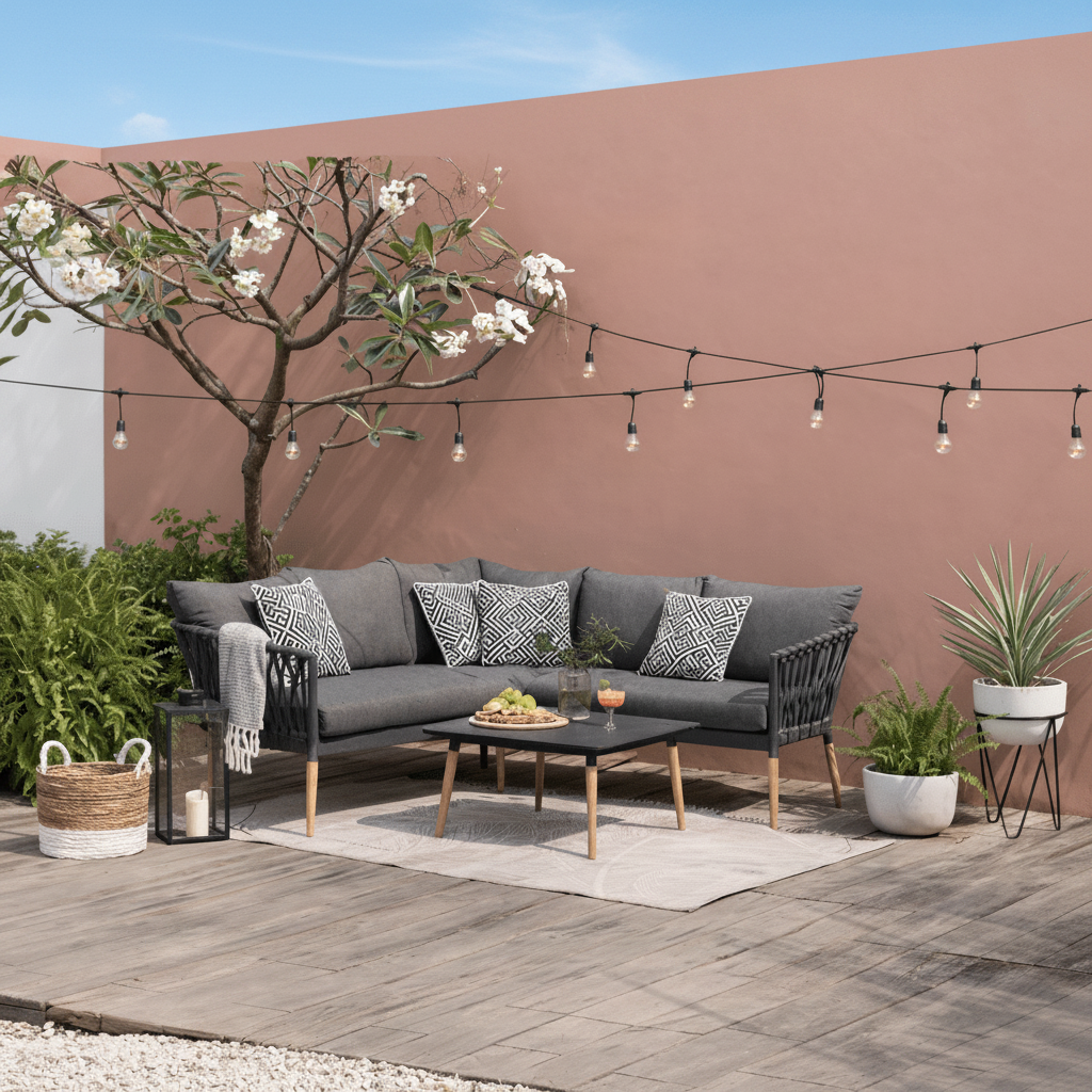 Ipanema Corner set Outdoor Sectionals| Lifestyle Garden