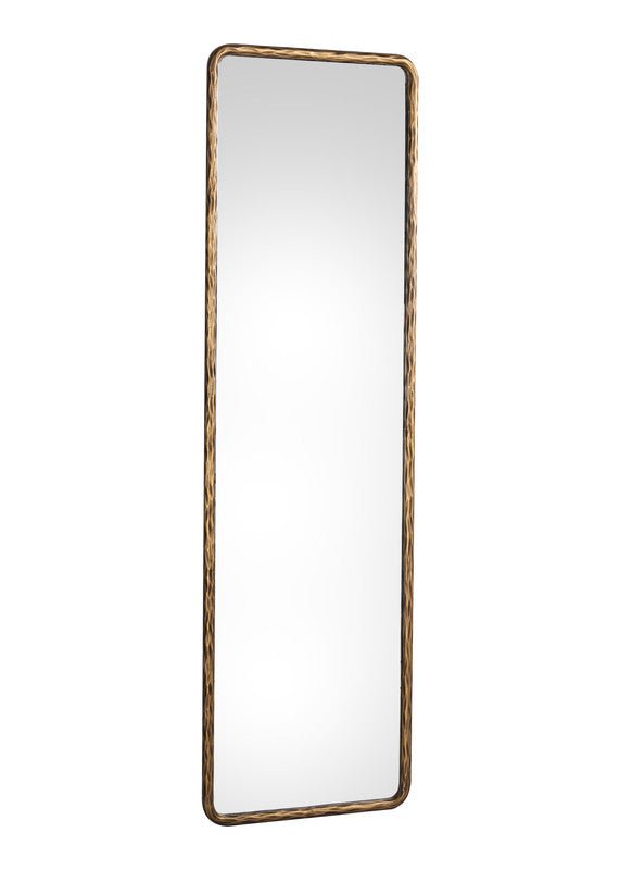 iron mirror- Gold Small  Mirror - Gold