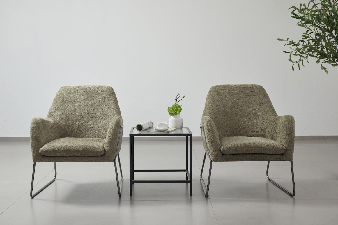 Iscaro Olive Arm Chair Chairs| Roots Furniture