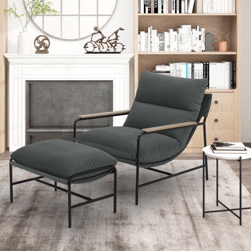Isla Grey Arm Chair Chairs| Roots Furniture