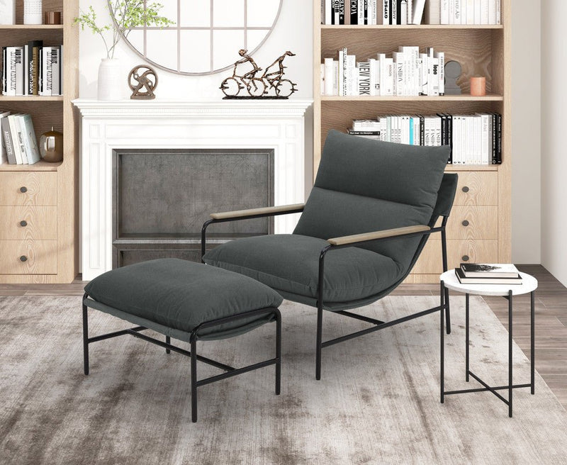 Isla Grey Arm Chair - Al Rugaib Furniture